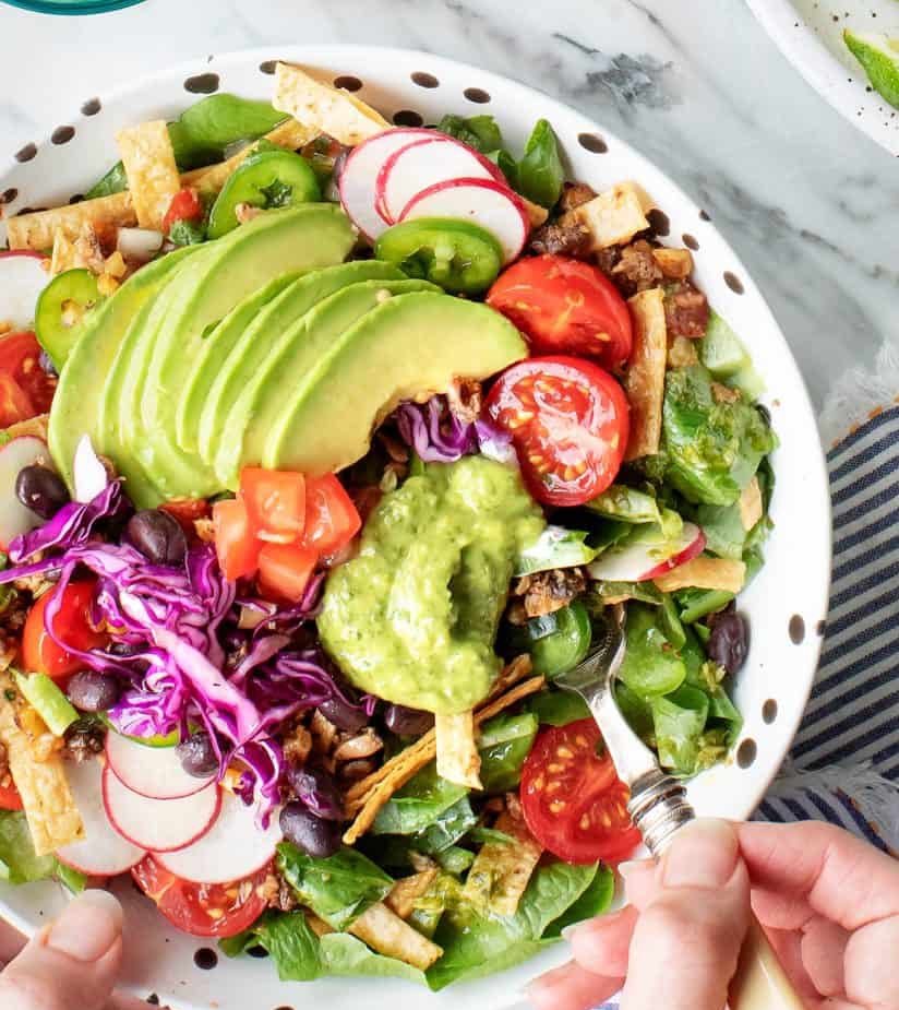 Healthy Tacos Salad