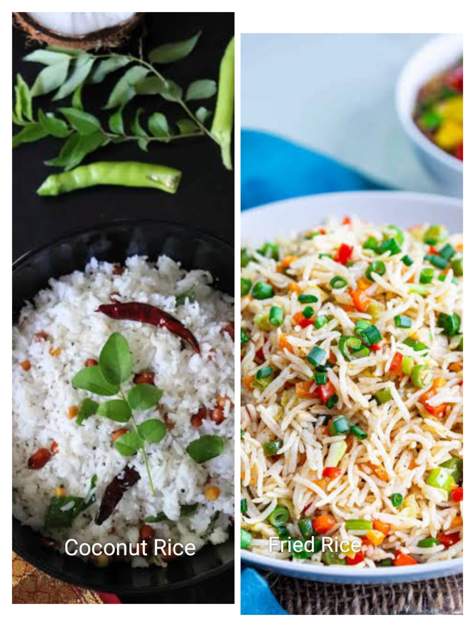 Fried Rice vs Coconut Rice ,Which One Is Better?